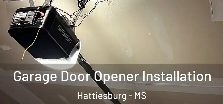  Garage Door Opener Installation Hattiesburg - MS