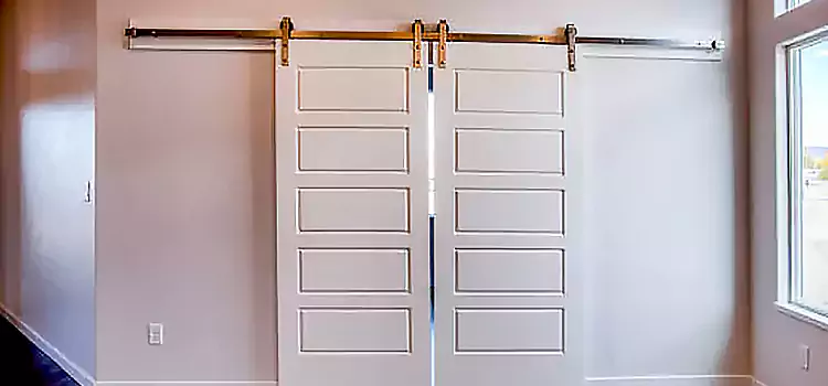 Glass Barn Door with Installation Hardware Kit Hattiesburg