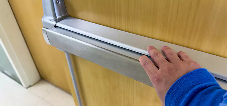 Installing a Push Bar on a Door Hattiesburg