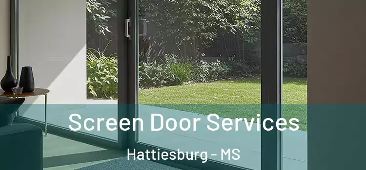  Screen Door Services Hattiesburg - MS