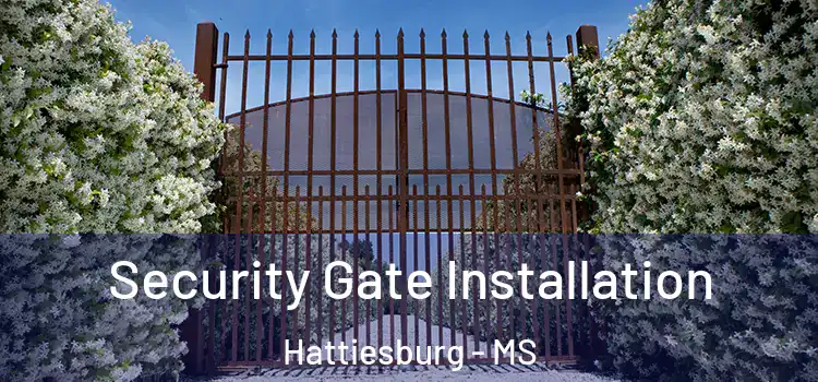 Security Gate Installation Hattiesburg - MS