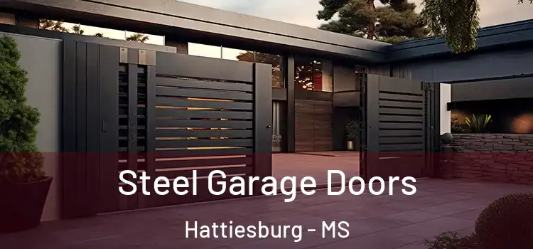  Steel Garage Doors Hattiesburg - MS