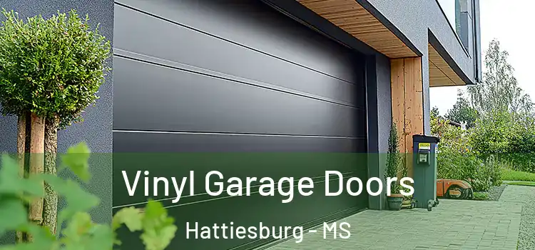  Vinyl Garage Doors Hattiesburg - MS